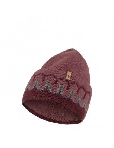 Fjallraven Path Knit Beanie Dark Garnet / Mesa Purple