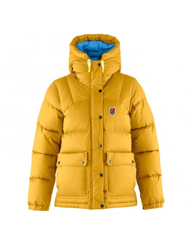 Fjallraven Womens Expedition Down Lite Jacket Mustard Yellow / UN Blue