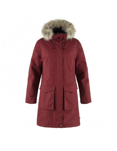 Fjallraven Womens Nuuk Lite Parka Bordeaux Red