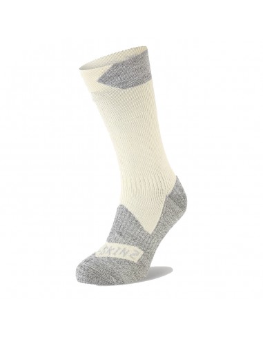 Sealskinz Raynham WP Sock Cream / Grey Marl