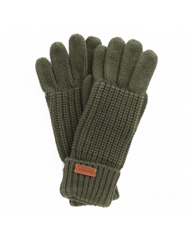 Barbour Womens Saltburn Knitted Gloves Olive