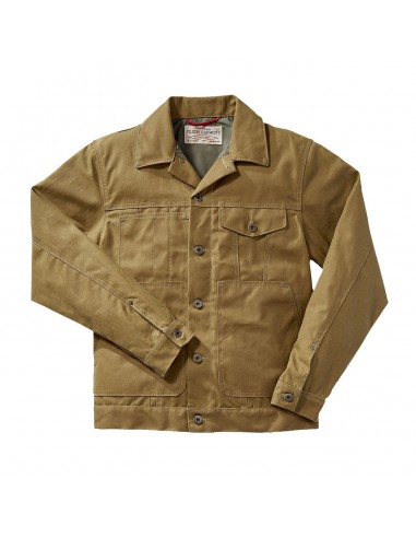 Filson Short Lined Cruiser Jacket Dark Tan