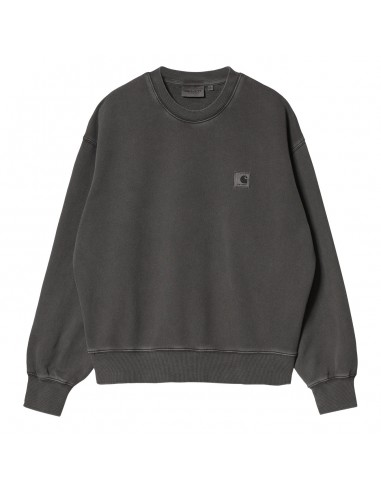 Carhartt WIP Womens Nelson Sweatshirt Black Garment Dyed