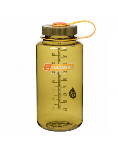 Nalgene Wide Mouth 1L Tritan Sustain Bottle Olive