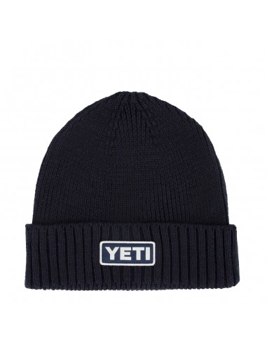 YETI Logo Beanie Hat Navy