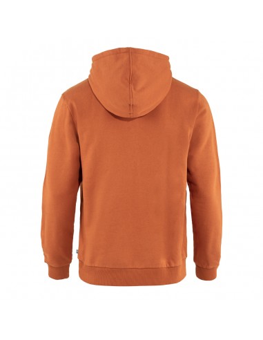 Fjallraven Logo Hoodie Terracotta Brown