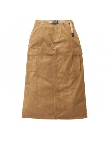 Gramicci Womens Corduroy Long Cargo Skirt Mocha Beige