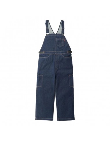 Gramicci Womens Denim Rock Slide Overall Dark Indigo