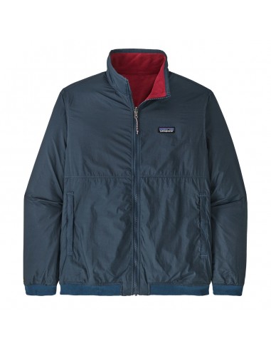 Patagonia Reversible Shelled Microdini Fleece Jacket Tidepool Blue