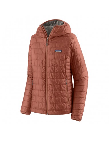 Patagonia Womens Nano Puff Hoody Burl Red