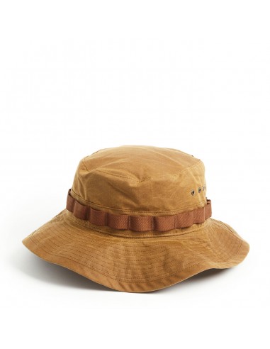 RRL by Ralph Lauren Oilcloth Bucket Hat Brown