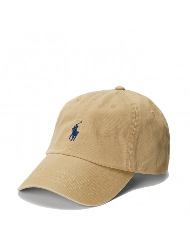 Polo Ralph Lauren Cotton Chino Baseball Cap Caf‚Äö√†√∂¬¨¬© Tan/Newport Navy