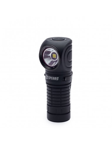 SPERAS M2R-35 90º Rechargeable EDC Light with OSRAM LED & 1200 Lumens