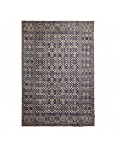 RRL by Ralph Lauren Handwoven Jacquard Rug Navy / Cream