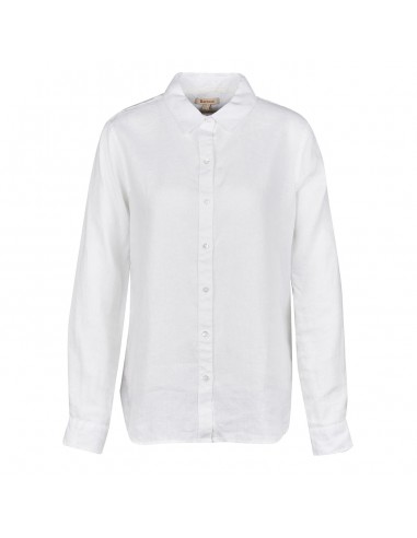 Barbour Womens Marine Relaxed Shirt White