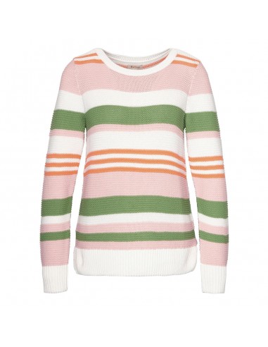 Barbour Womens Littlehampton Knitted Sweater Multi Stripe