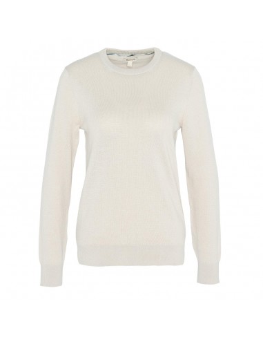 Barbour Womens Lavender Crew Neck Jumper Sand