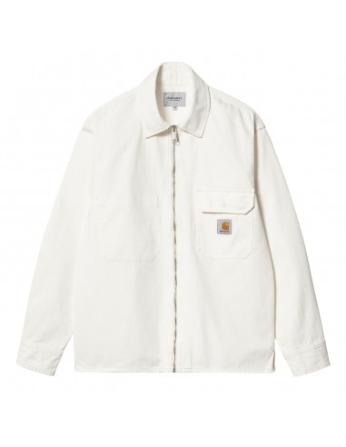 Carhartt WIP Rainer Shirt Jac Off-White Rinsed