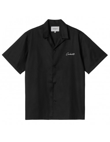 Carhartt WIP S/S Delray Shirt Black / Wax