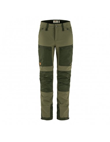 Fjallraven Womens Keb Agile Trousers Reg Leg Laurel Green / Deep Forest