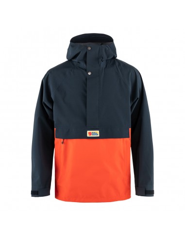 Fjallraven Vardag Hydratic Anorak Dark Navy / Flame Orange