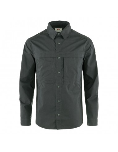 Fjallaven Abisko Trail Shirt Dark Grey