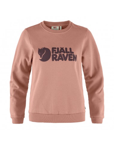 Fjallraven Womens Logo Sweater Dusty Rose / Port