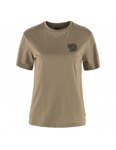 Fjallraven Womens Walk With Nature T-Shirt Suede Brown