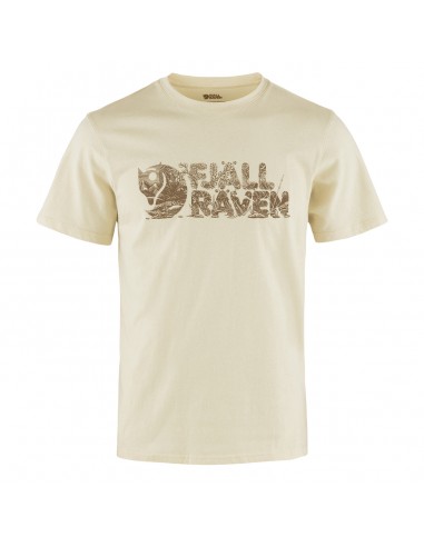 Fjallraven Lush Logo T-Shirt Chalk White