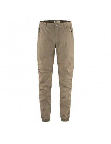 Fjallraven Vardag Trousers Reg Suede Brown