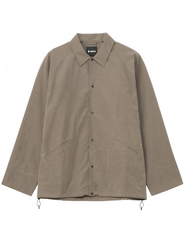 Goldwin Nylon Coach Jacket Taupe Gray