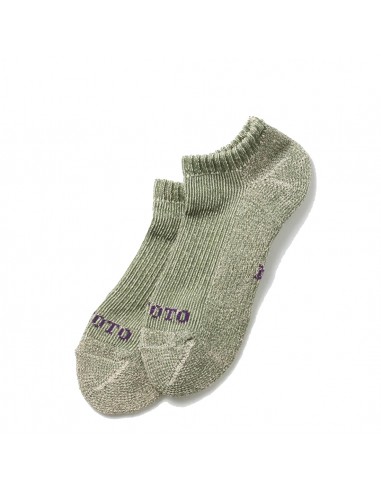 Rototo Hemp Pile Sock Hunter Green