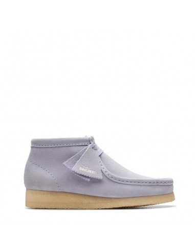 Clarks Originals Womens Wallabee Boot Cloud Grey Suede