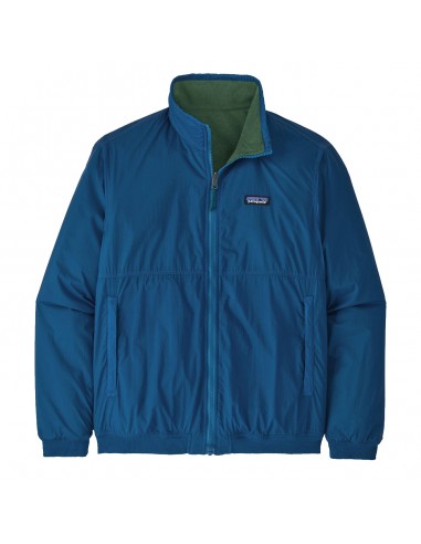 Patagonia Reversible Shelled Microdini Fleece Jacket Endless Blue