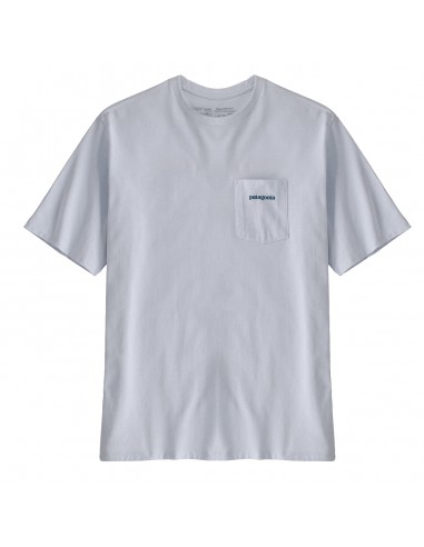 Patagonia Boardshort Logo Pocket Responsibili-Tee White