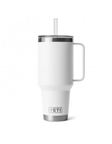 YETI Rambler 42oz Straw Mug White