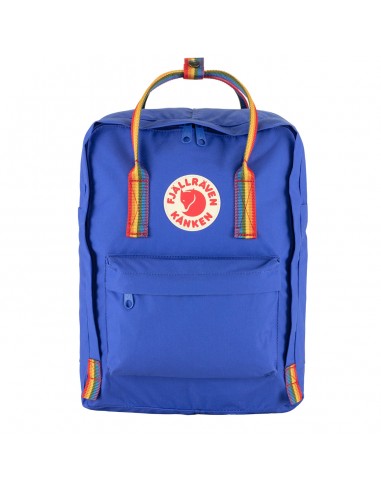 Fjallraven Kanken Classic Backpack Cobalt Blue Rainbow Pattern