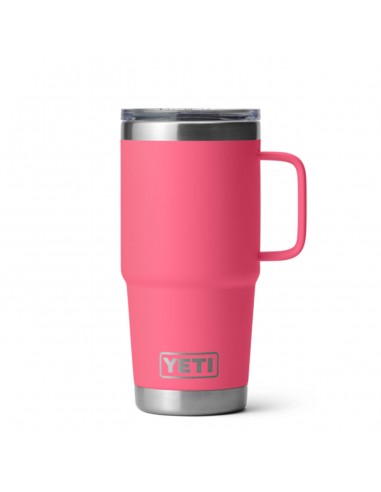 YETI Rambler 20oz Travel Mug Tropical Pink