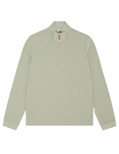 Sealskinz Forncett Long Sleeve Top With Half Zip Green