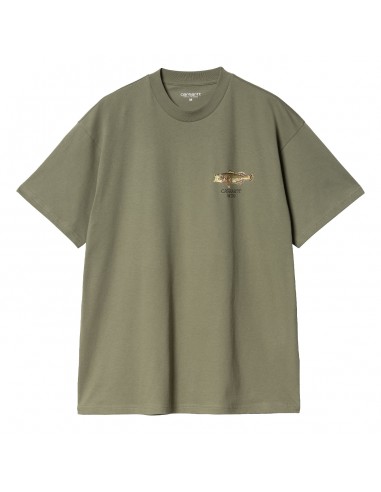 Carhartt WIP S/S Fish T-Shirt Dollar Green