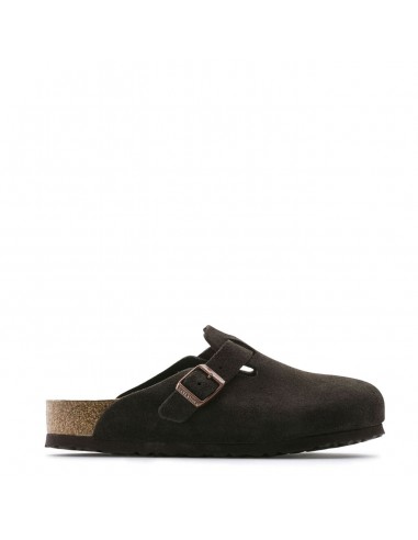 Birkenstock Boston Suede Leather Mocca