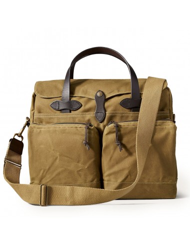 Filson 24-Hour Tin Cloth Briefcase Dark Tan