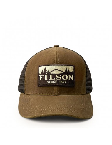 Filson Logger Mesh Cap Dark Tan