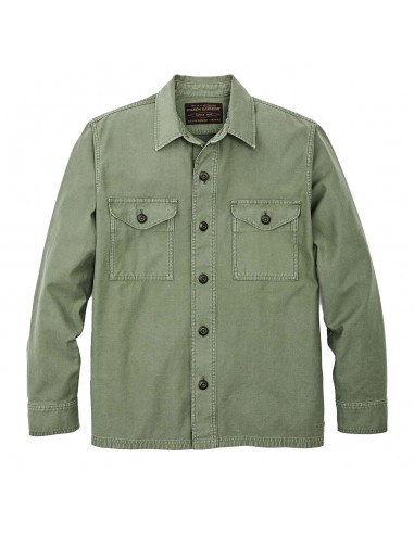 Filson Field Jac-Shirt Washed Fatigue Green