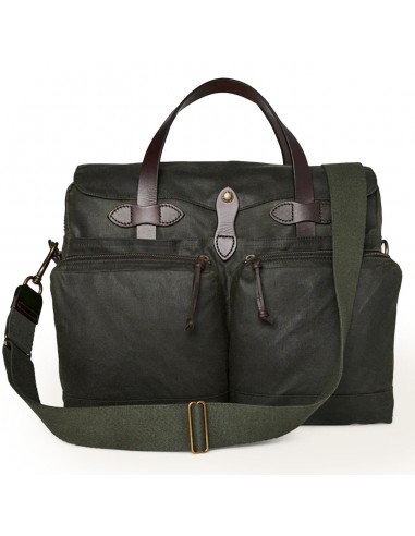 Filson 24-Hour Tin Cloth Briefcase Otter Green