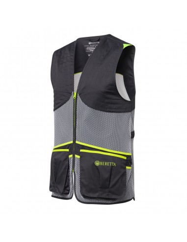 Beretta Full Mesh Vest Ebony / Ice Grey