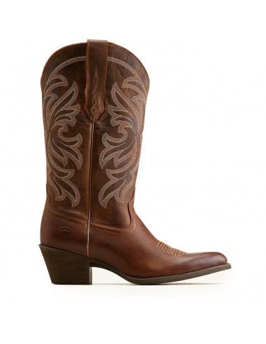 Ariat Womens Heritage J Toe Stretchfit Western Boot Sassy Brown