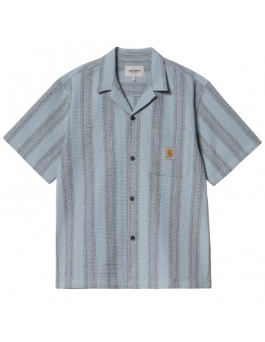 Carhartt WIP S/S Dodson Shirt Dodson Stripe / Misty Sky