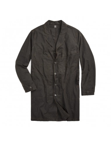 RRL by Ralph Lauren Cotton-Linen Shop Coat Vintage Black