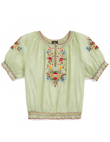 RRL by Ralph Lauren Womens Daniela S/S Blouse Multi